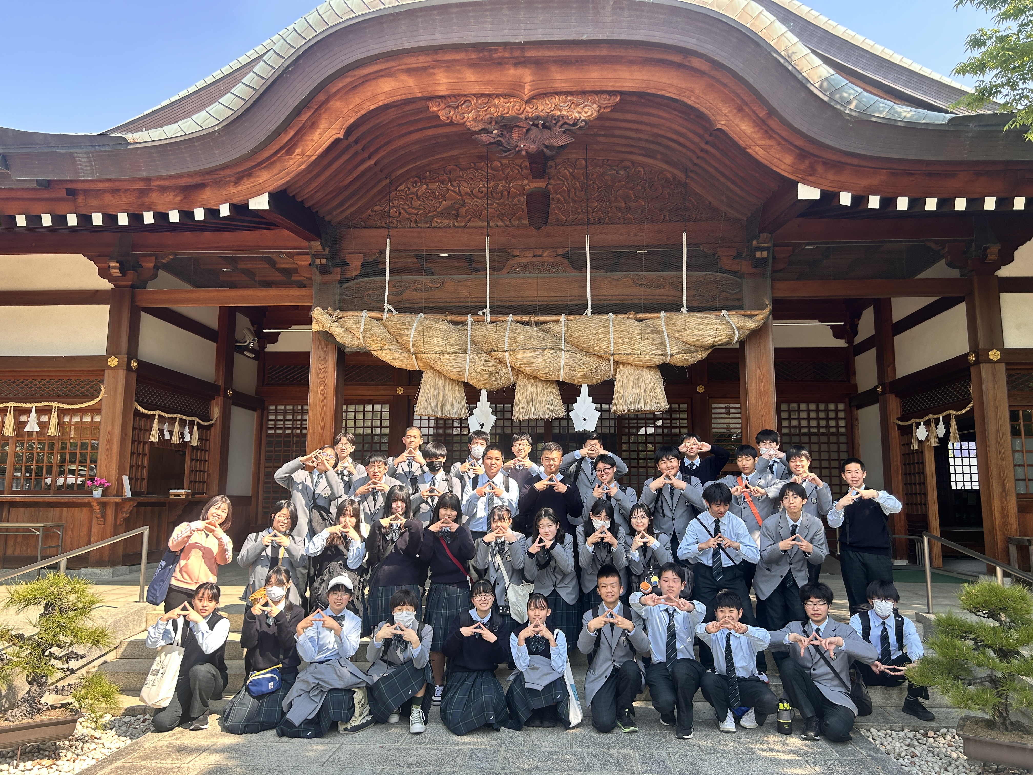 １年生：坪庭展見学に行ってきました。