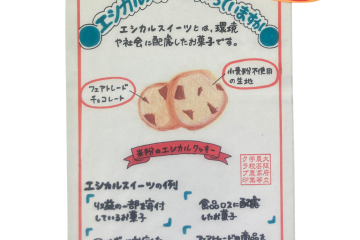 エシカルスイーツを知っていますか？